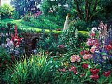 Famous Garden Paintings - Walk In Garden